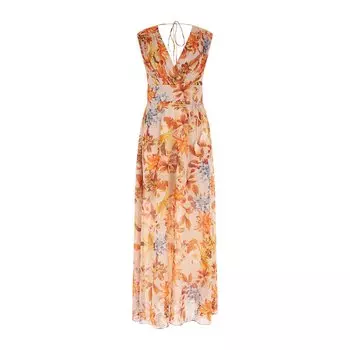 Длинное платье Guess Gilda Sleveless, оранжевый