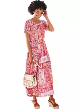 Длинное платье Heine, цвет rosa/pink