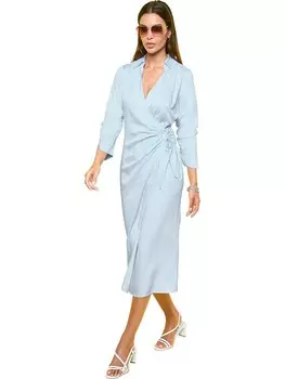 Длинное платье Heine, голубой