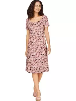 Длинное платье Heine, розовый