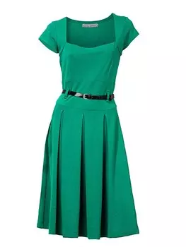 Длинное платье Heine, зеленый