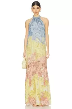 Длинное платье Hemant And Nandita, multi