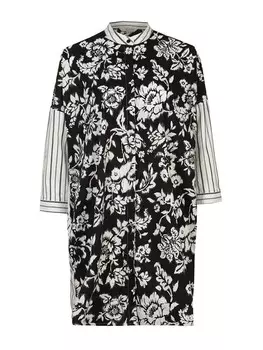 Длинное платье Herrlicher, черный/белый