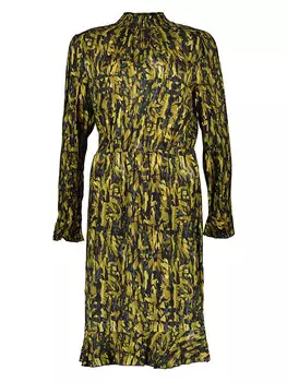 Длинное платье Herrlicher, цвет gelb/schwarz