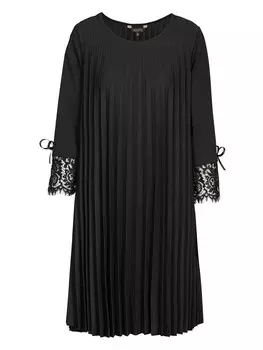 Длинное платье Herrlicher Plissee, черный