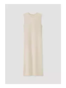 Длинное платье Hessnatur Strick Regular, натуральный