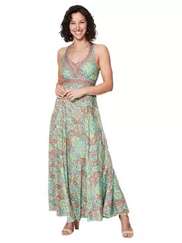 Длинное платье Ipanima, бирюзовый