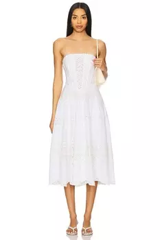 Длинное платье Iris от Charo Ruiz Ibiza, ivory nel?m