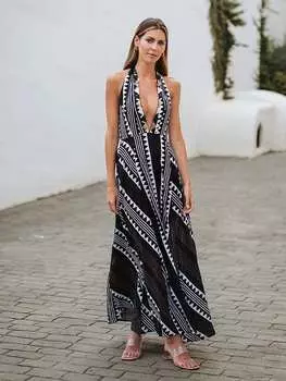 Длинное платье Isla Bonita by SIGRIS, черный