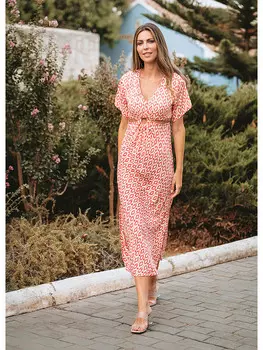 Длинное платье Isla Bonita by SIGRIS, цвет creme/rot