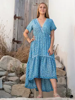 Длинное платье Isla Bonita by SIGRIS, цвет blau/bunt