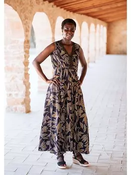 Длинное платье Isla Bonita by SIGRIS, черный