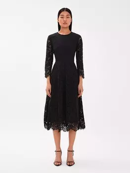 Длинное платье IVY OAK Flared, черный