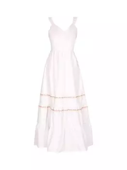 Длинное платье IZIA, белый