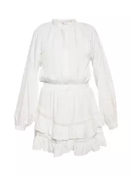 Длинное платье IZIA, белый