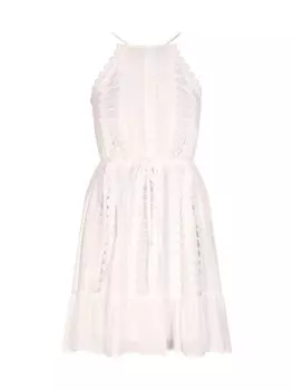 Длинное платье IZIA, белый