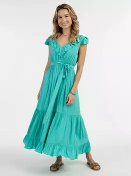 Длинное платье Izia, бирюзовый