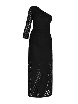 Длинное платье IZIA, черный