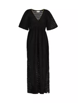 Длинное платье IZIA, черный
