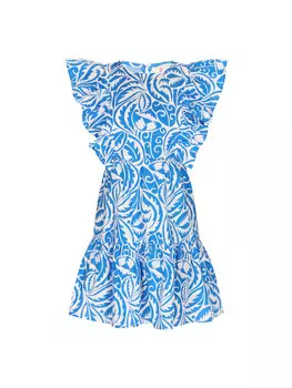 Длинное платье IZIA, цвет knigsblau