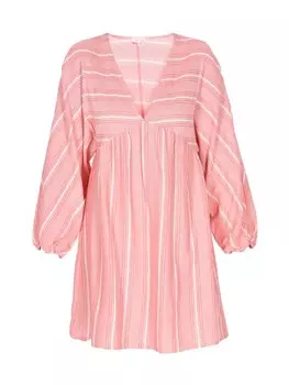 Длинное платье IZIA, коралловый