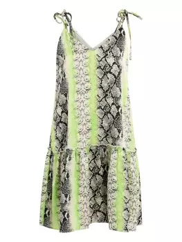 Длинное платье IZIA Mini, цвет grn mehrfarbig