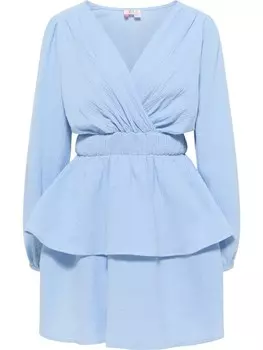 Длинное платье IZIA Mini, голубой