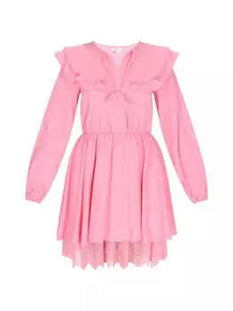 Длинное платье IZIA, розовый