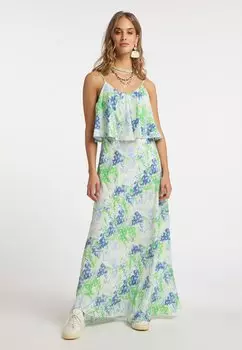 Длинное платье IZIA, синий