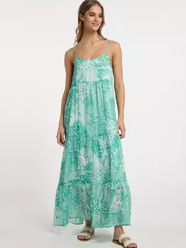 Длинное платье Izia, зеленый