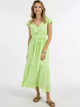 Длинное платье Izia, зеленый