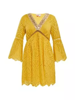 Длинное платье IZIA, желтый