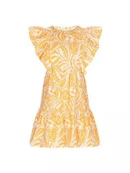 Длинное платье IZIA, желтый