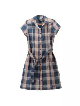 Длинное платье Jack Wolfskin Moana Shirt, синий