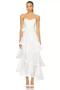 Длинное платье Kalani Elliatt, ivory
