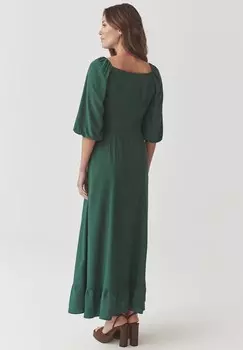 Длинное платье KONKIRO TATUUM, зеленый