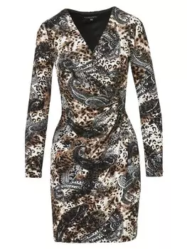 Длинное платье KOROSHI Langrmeliges, коричневый