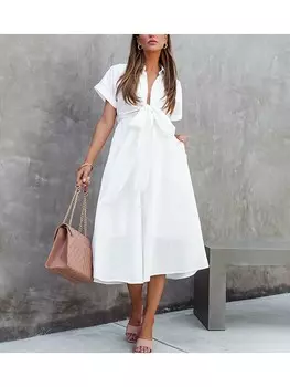 Длинное платье LA Angels, белый