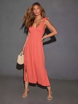 Длинное платье LA Angels, цвет lachs