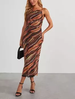 Длинное платье LA Angels, светло-коричневый