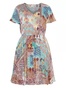 Длинное платье LASCANA Druck, цвет bunt bedruckt