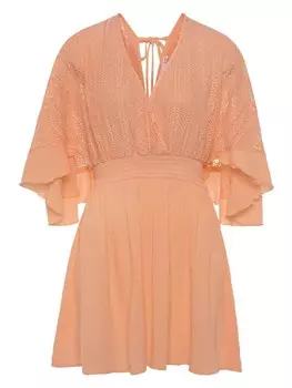 Длинное платье LASCANA Tunika, цвет pfirsich