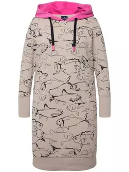 Длинное платье LAURASN Midi, цвет graubeige