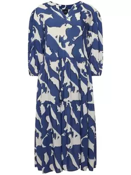 Длинное платье LAURASN Midi, цвет mittelblau