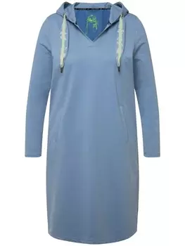 Длинное платье LAURASN Midi, цвет taubenblau