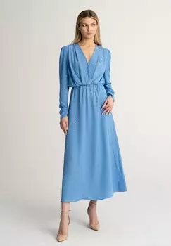 Длинное платье LEIMANN, синий