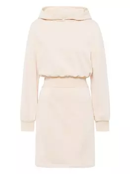 Длинное платье Les Lunes Hoodie Charlie, песочный