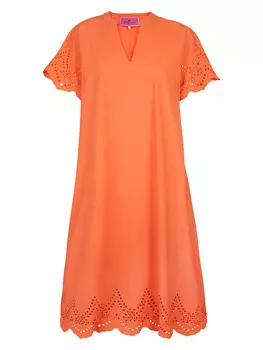 Длинное платье LIEBLINGSSTCK, оранжевый