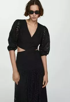 Длинное платье Lisa Mango, zwart