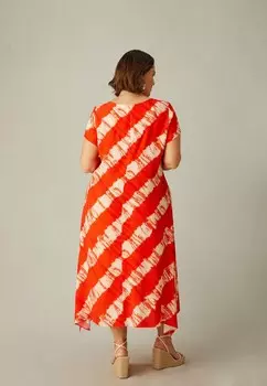 Длинное платье Live Unlimited London, красный